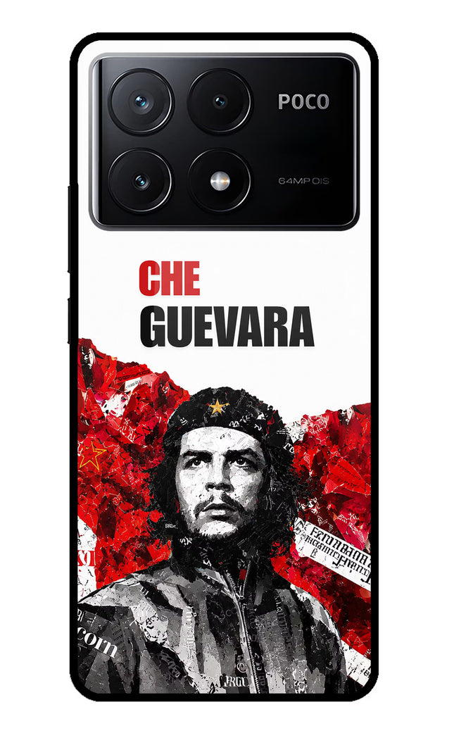 Che Guevara Revolution Poco X6 Pro Glass Case