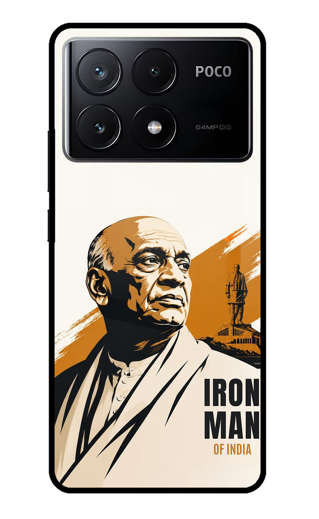 Chandrashekhar Azad Fearless Poco X6 Pro Glass Case