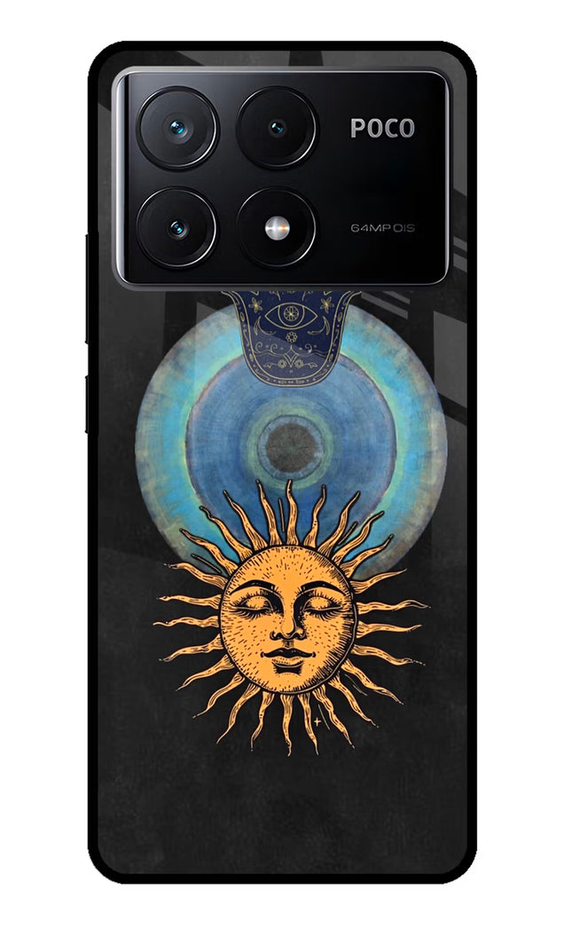 Divine Sun Poco X6 Pro Glass Case