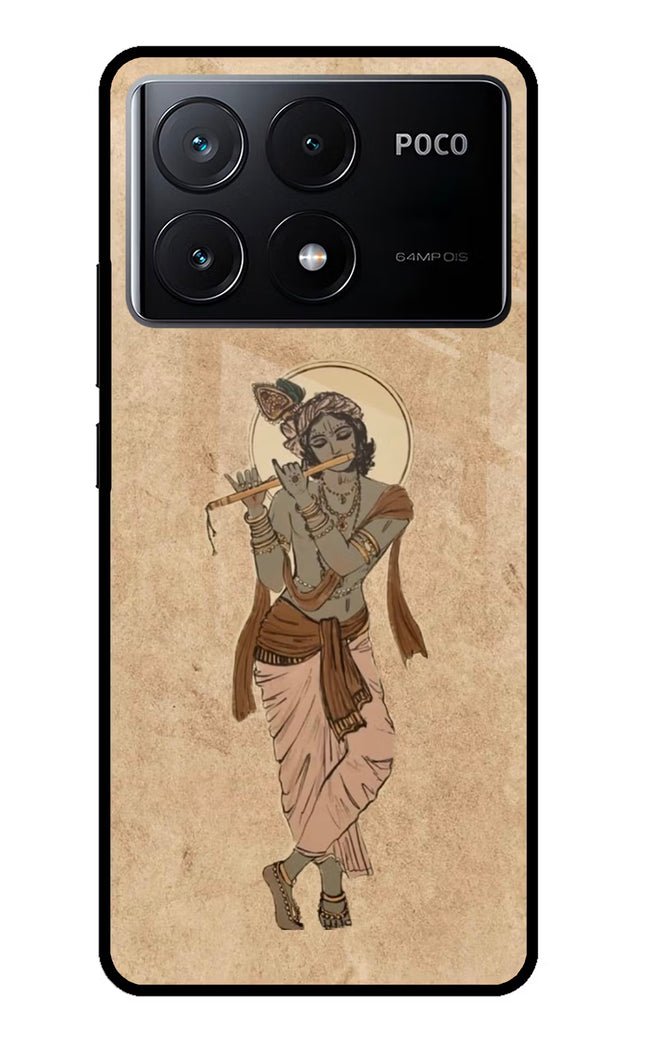 Krishna Poco X6 Pro Glass Case