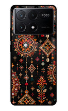 Boho Noir Poco X6 Pro Glass Case