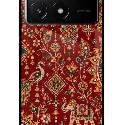 Laal Riwaaz Poco X6 Pro Glass Case