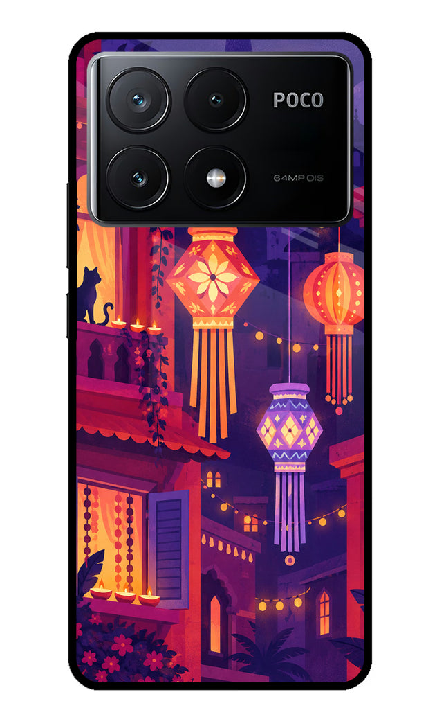 Lantern Lane Poco X6 Pro Glass Case