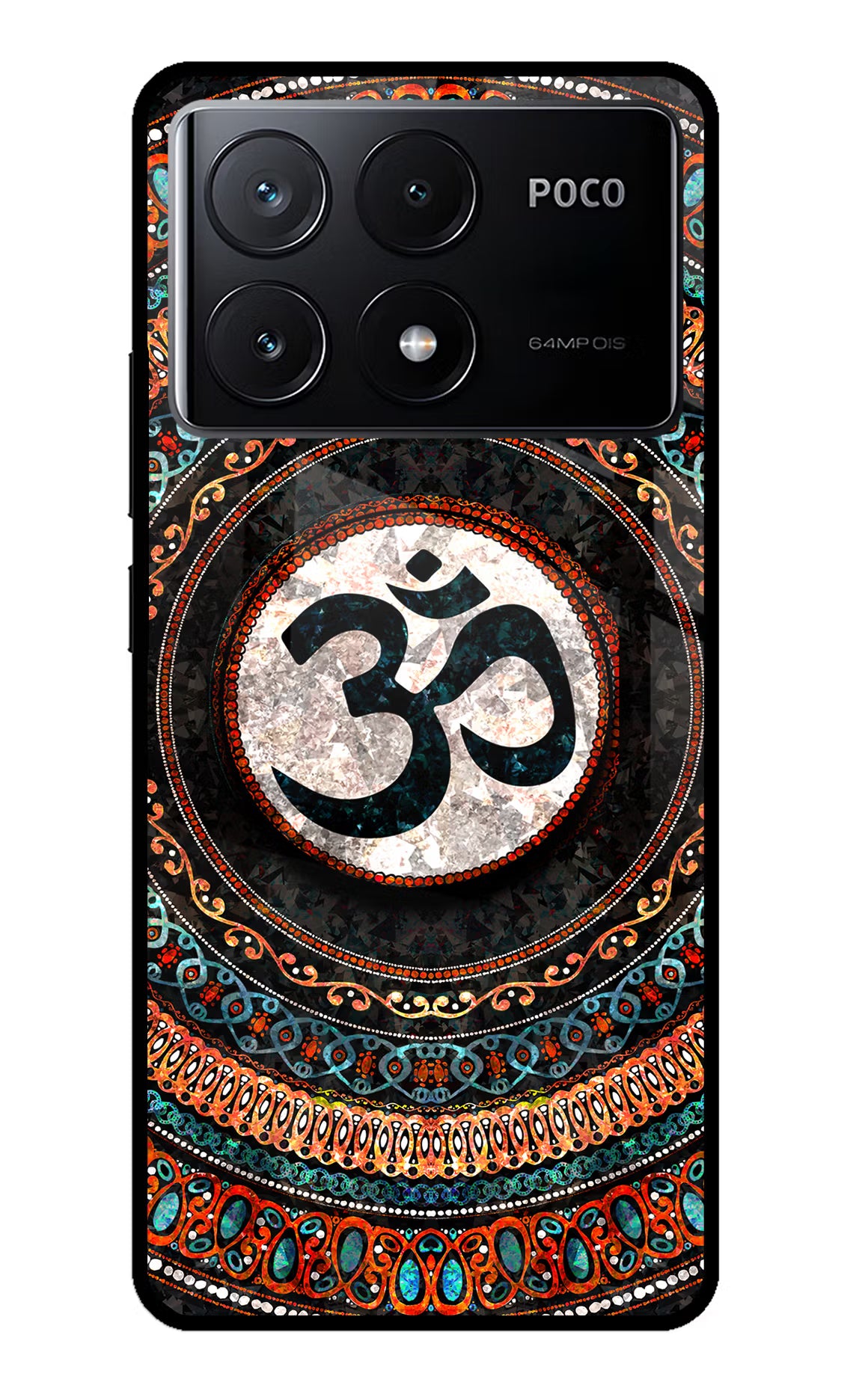 Om Culture Poco X6 Pro Pop Case by Casekaro