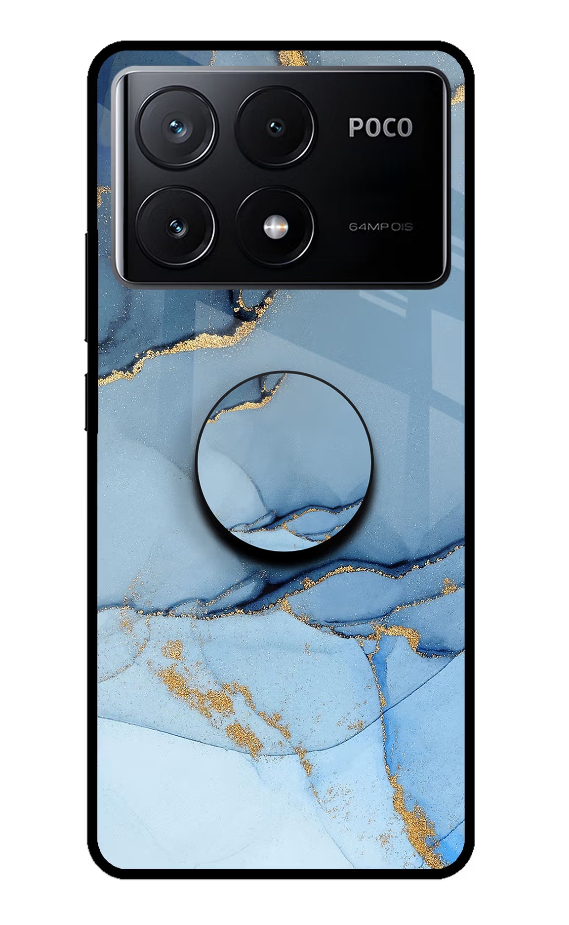 Blue Marble Poco X6 Pro Pop Case by Casekaro