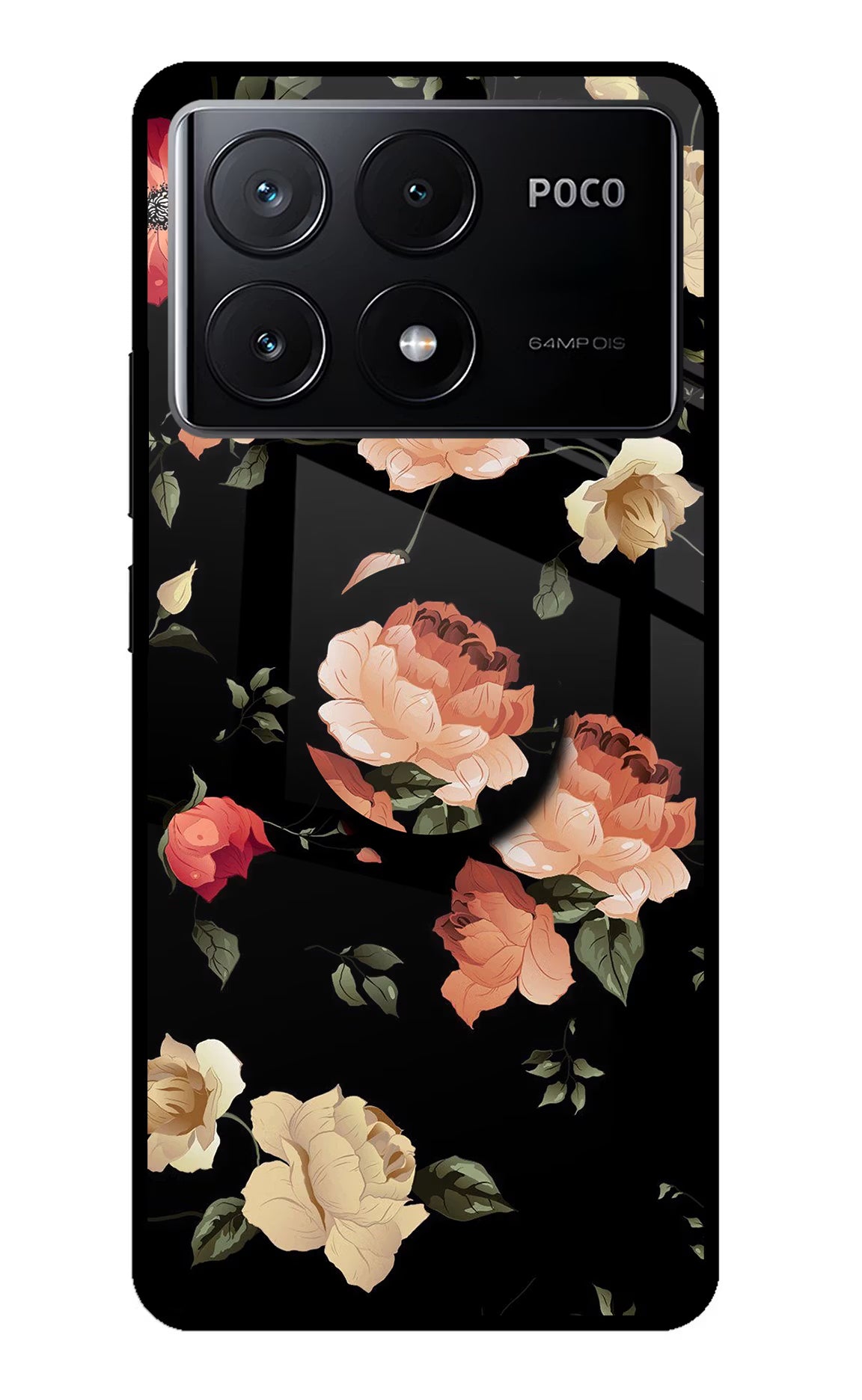 Flowers Poco X6 Pro Pop Case by Casekaro