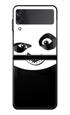 Panda Samsung Galaxy Z Flip3 Glass Case