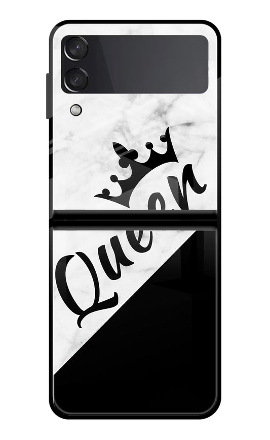 Queen Samsung Galaxy Z Flip3 Glass Case