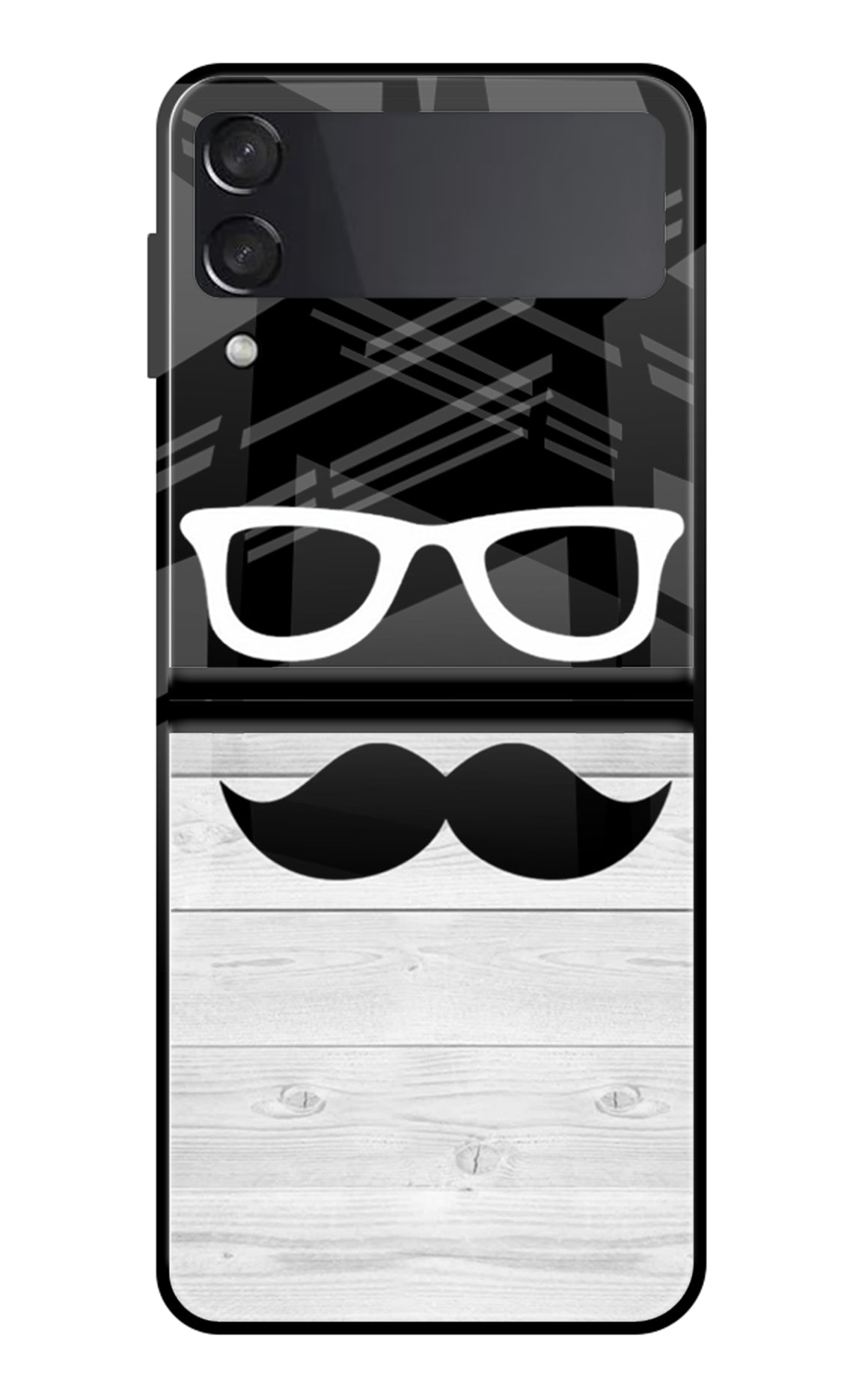 Mustache Samsung Galaxy Z Flip3 Back Cover