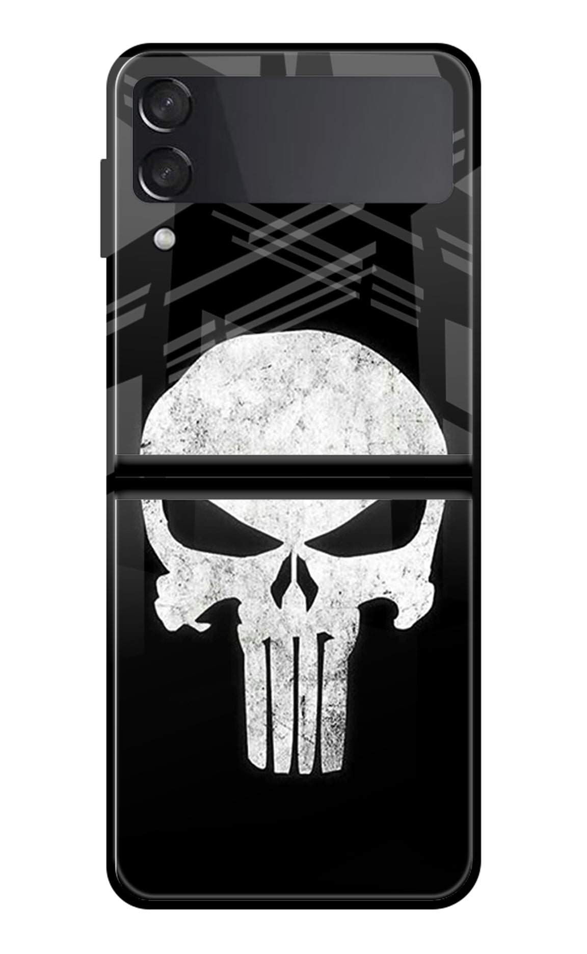 Punisher Skull Samsung Galaxy Z Flip3 Back Cover