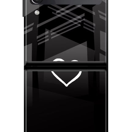 Heart Samsung Galaxy Z Flip3 Glass Case