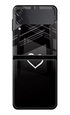 Heart Samsung Galaxy Z Flip3 Glass Case