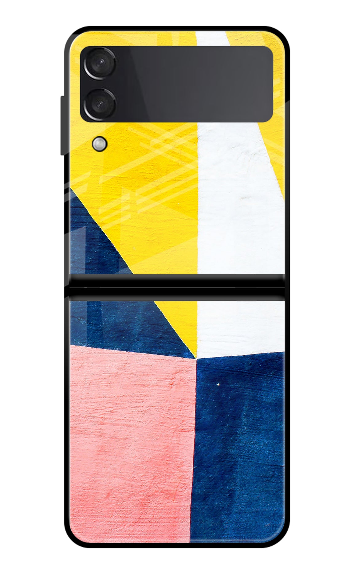 Colourful Art Samsung Galaxy Z Flip3 Glass Case