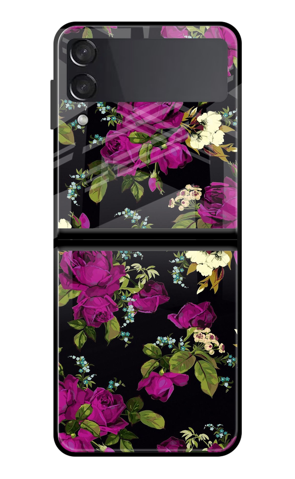 Flowers Samsung Galaxy Z Flip3 Back Cover