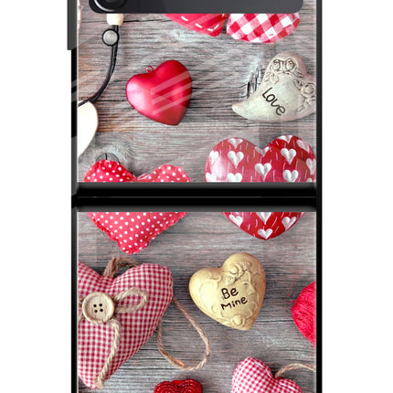 Love Wallpaper Samsung Galaxy Z Flip3 Glass Case
