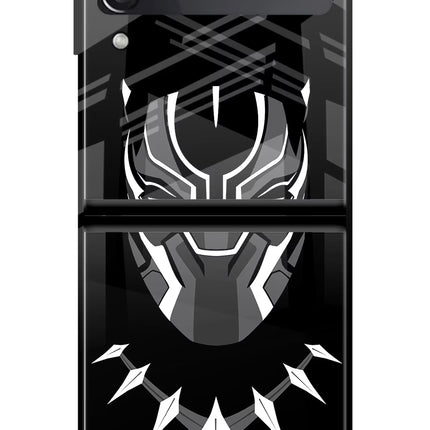 Black Panther Samsung Galaxy Z Flip3 Glass Case