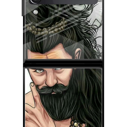 Mahadev Samsung Galaxy Z Flip3 Glass Case