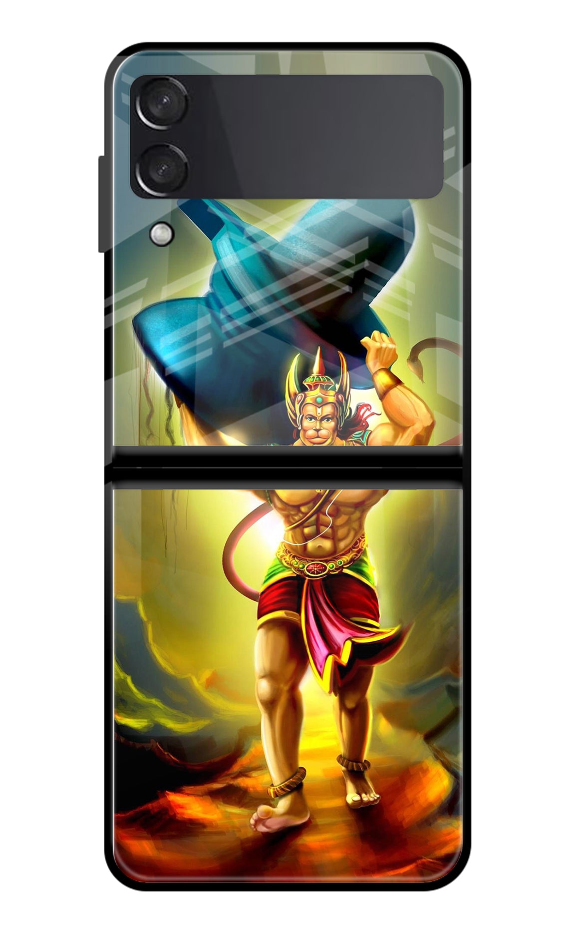 Lord Hanuman Samsung Galaxy Z Flip3 Back Cover