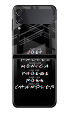 FRIENDS Character Samsung Galaxy Z Flip3 Glass Case
