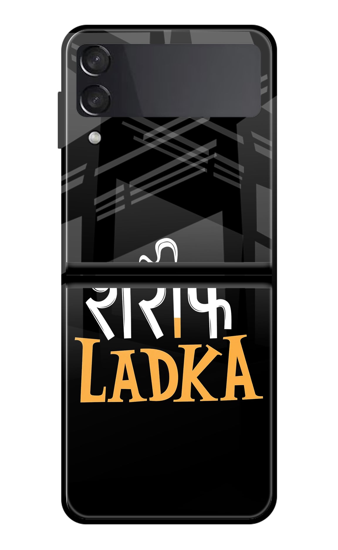 Shareef Ladka Samsung Galaxy Z Flip3 Glass Case