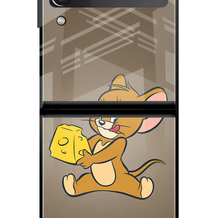 Jerry Samsung Galaxy Z Flip3 Glass Case