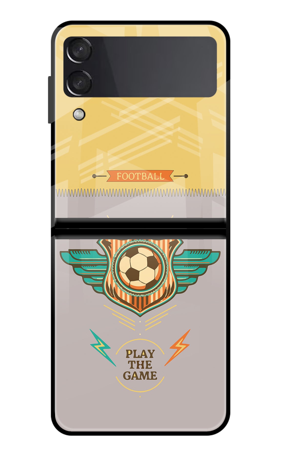 Football Samsung Galaxy Z Flip3 Back Cover