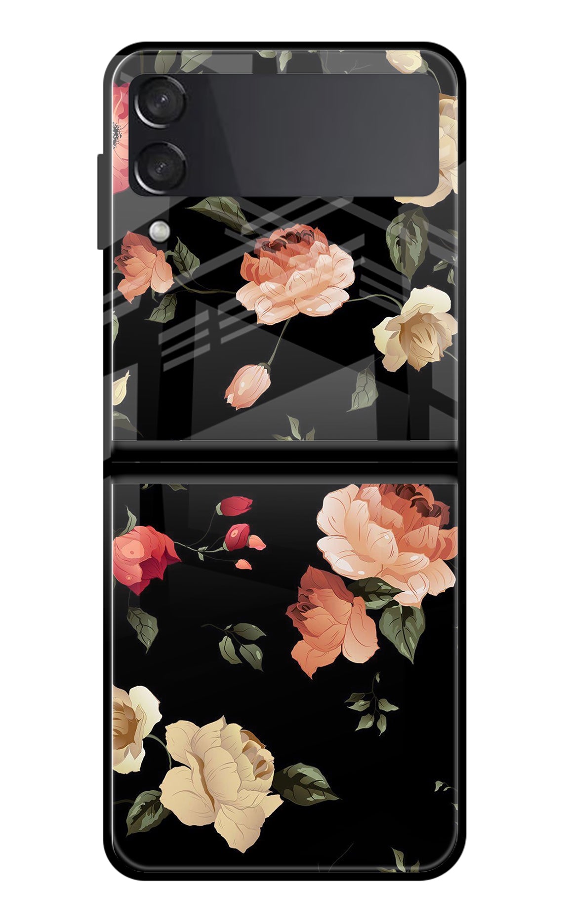 Flowers Samsung Galaxy Z Flip3 Back Cover