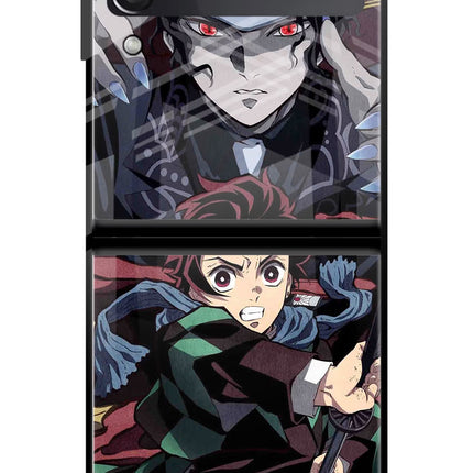 Demon Slayer Samsung Galaxy Z Flip3 Glass Case