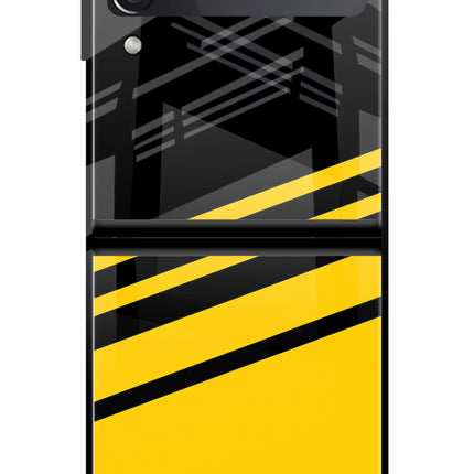 Yellow Shades Samsung Galaxy Z Flip3 Glass Case