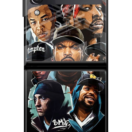 Rappers Samsung Galaxy Z Flip3 Glass Case