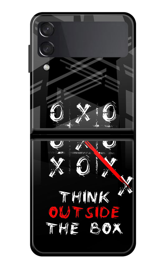 Think out of the BOX Samsung Galaxy Z Flip3 Glass Case