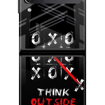 Think out of the BOX Samsung Galaxy Z Flip3 Glass Case