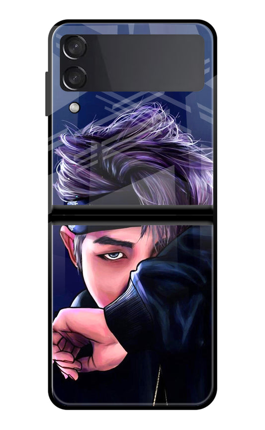 BTS Cool Samsung Galaxy Z Flip3 Glass Case