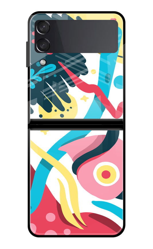 Trippy Samsung Galaxy Z Flip3 Glass Case