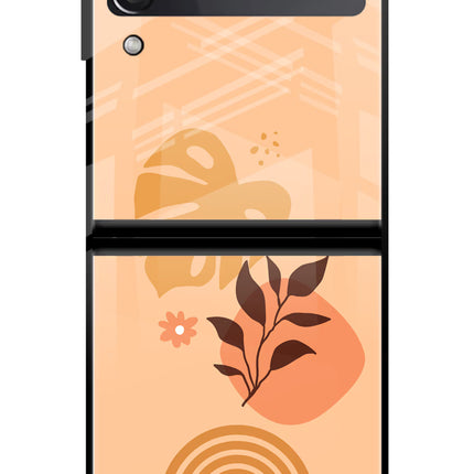 Bohemian Art Samsung Galaxy Z Flip3 Glass Case