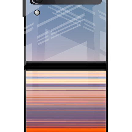 Morning Colors Samsung Galaxy Z Flip3 Glass Case