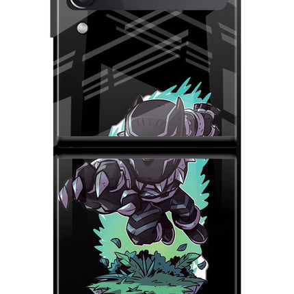 Black Panther Samsung Galaxy Z Flip3 Glass Case
