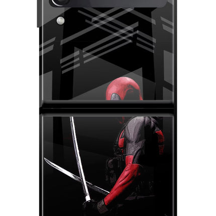 Deadpool Samsung Galaxy Z Flip3 Glass Case