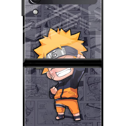 Chota Naruto Samsung Galaxy Z Flip3 Glass Case
