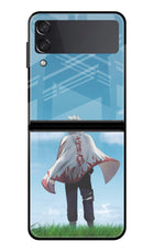 Kakashi Samsung Galaxy Z Flip3 Glass Case