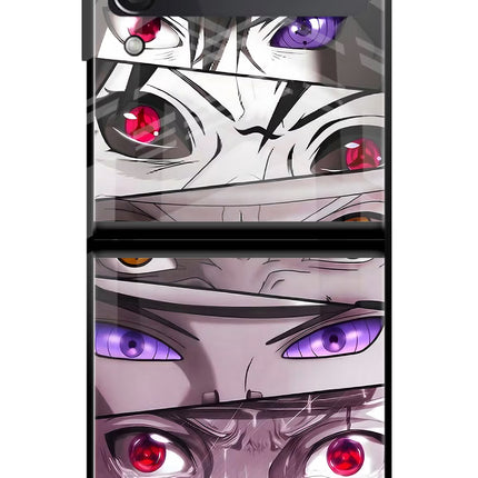 Naruto Anime Samsung Galaxy Z Flip3 Glass Case