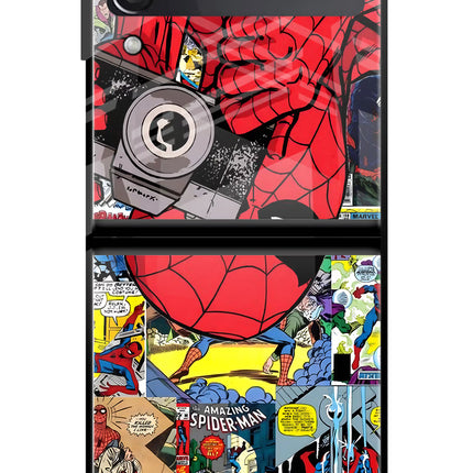Spider Man Samsung Galaxy Z Flip3 Glass Case