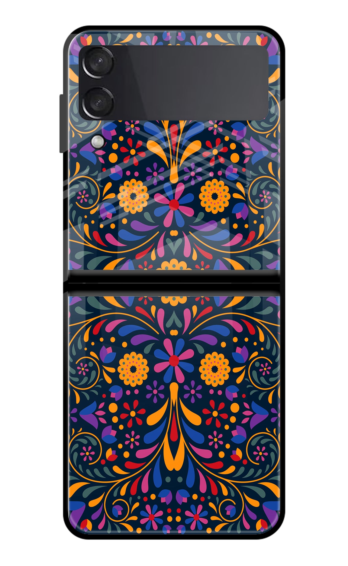 Mexican Art Samsung Galaxy Z Flip3 Back Cover