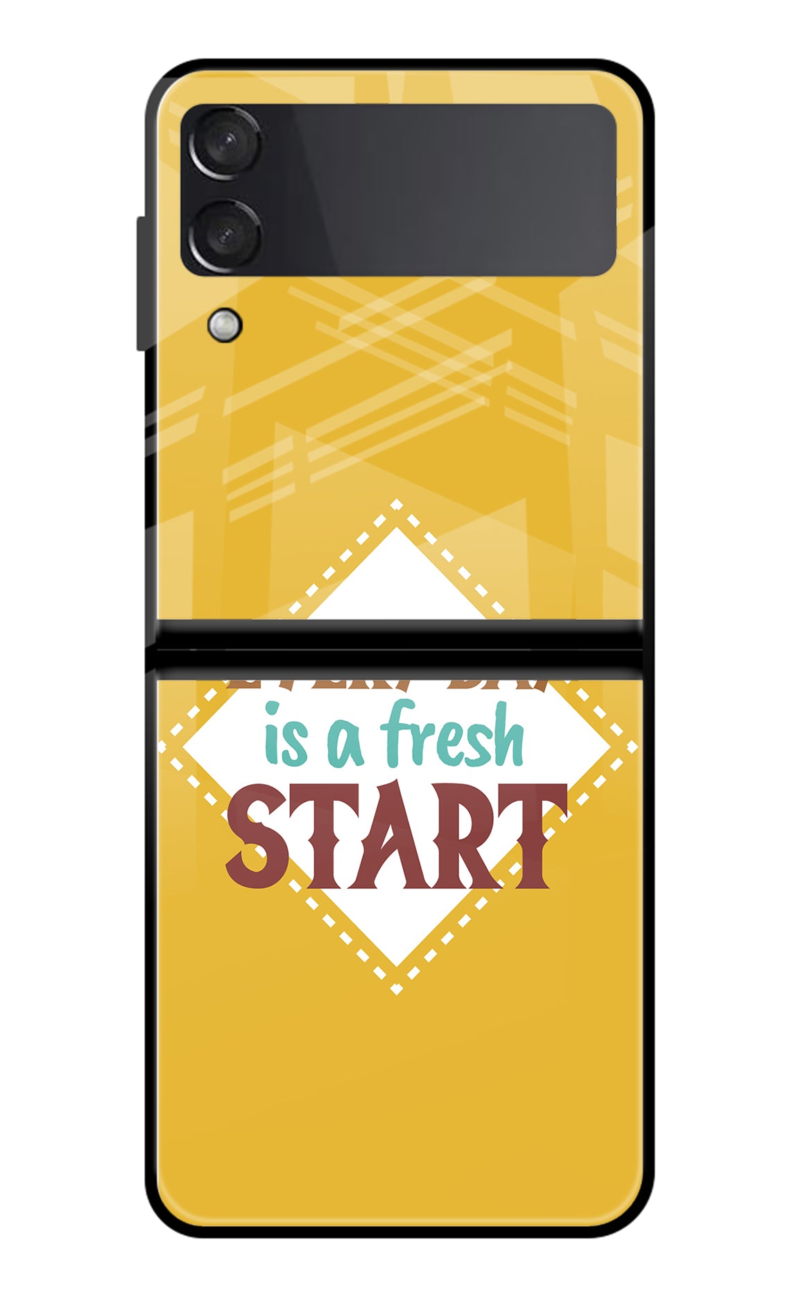 Every day is a Fresh Start Samsung Galaxy Z Flip3 Back Cover