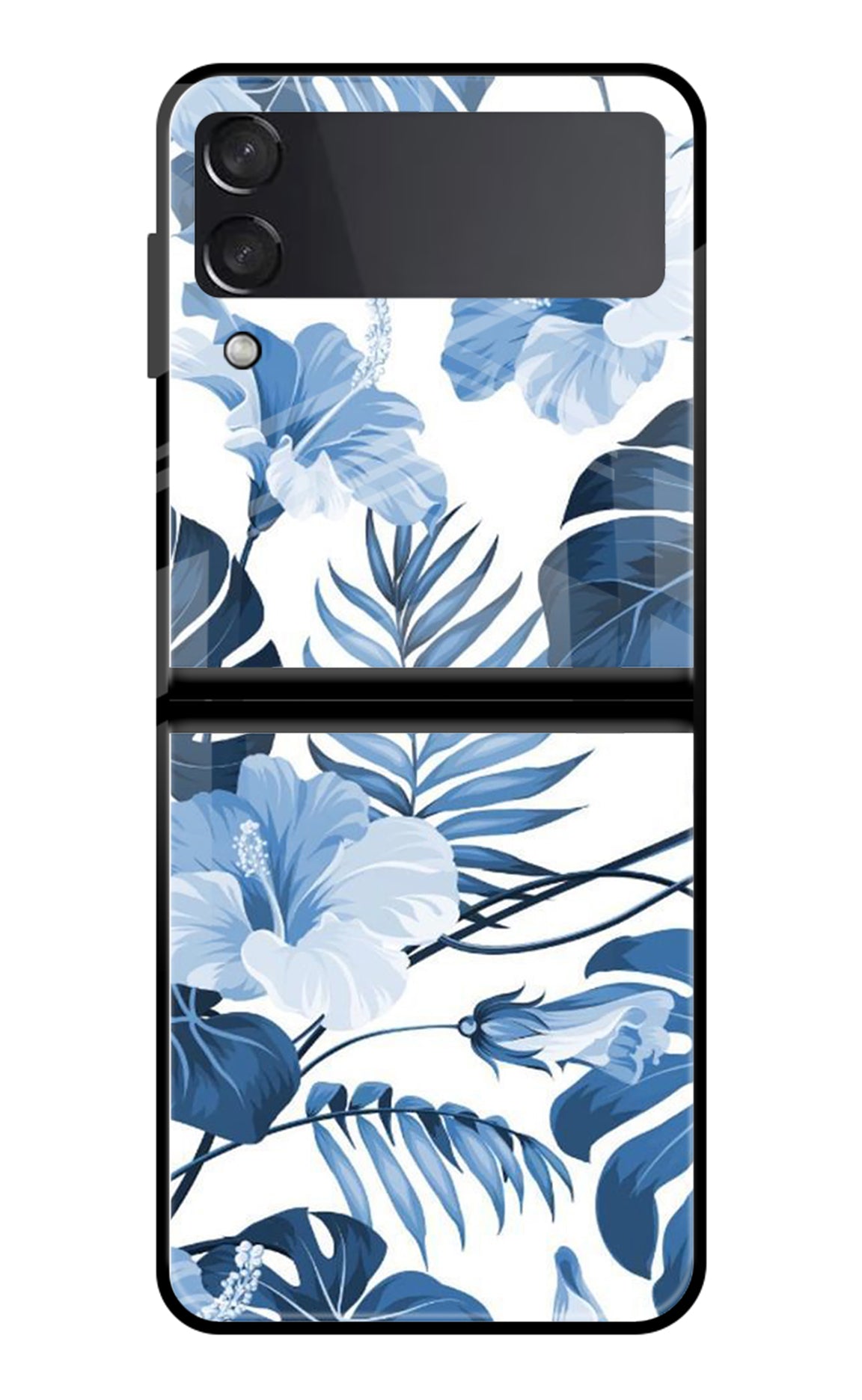 Fabric Art Samsung Galaxy Z Flip3 Glass Case