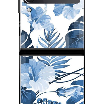 Fabric Art Samsung Galaxy Z Flip3 Glass Case