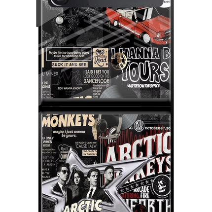 Arctic Monkeys Samsung Galaxy Z Flip3 Glass Case