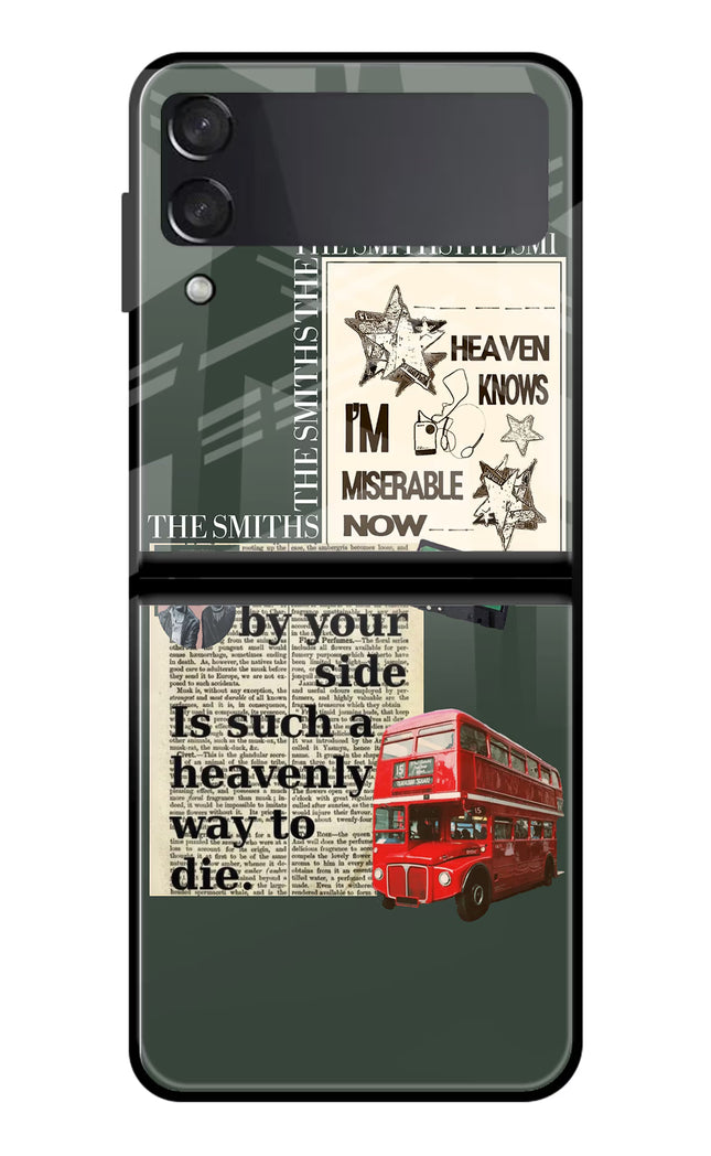 The Smiths Samsung Galaxy Z Flip3 Glass Case