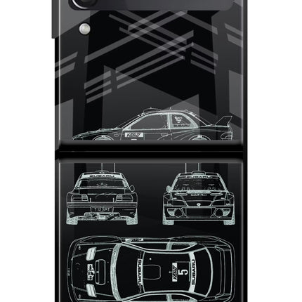WRC'99 Samsung Galaxy Z Flip3 Glass Case