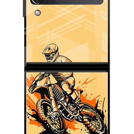 Off-Road Fury Samsung Galaxy Z Flip3 Glass Case